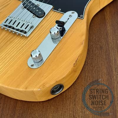 Fender Telecaster, ‘72, Natural Blonde, Black Guard, Ashwood, 1997 image 5