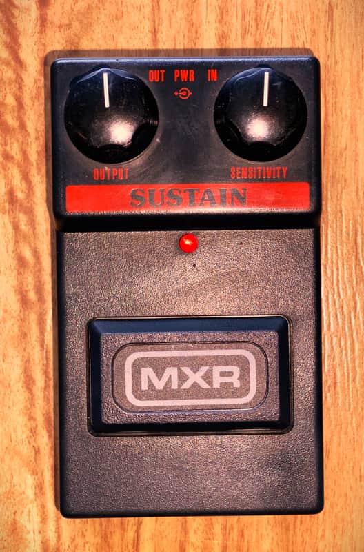 Rare Vintage MXR Sustain Pedal 1980s Sustain Effects Pedal image 1