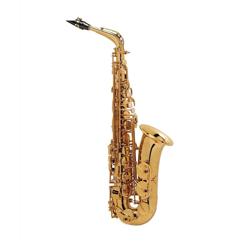 SELMER SA80II Super Action 80 Series II Eb-Alt Saxophon inkl. Koffer- Goldlack & Gravur