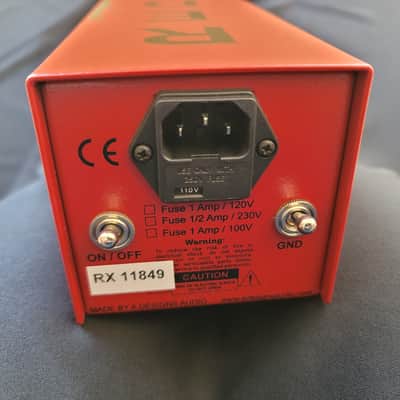 A-Designs Audio REDDI Tube Direct Box RX 11849 Pelican Storm Case IM2306 image 6