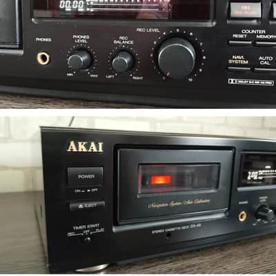 AKAI DX-49 Rare Vintage Cassette Deck Serviced Warranty Tested Dolby B/C Serviced image 14