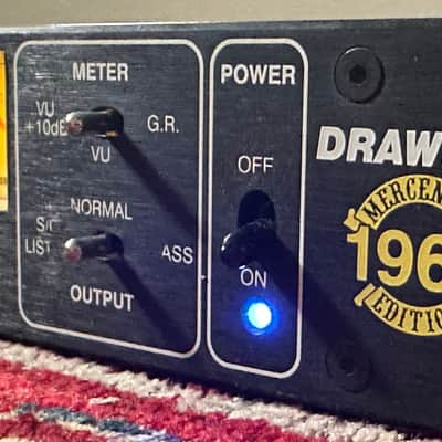 Drawmer 1968 ME Mercenary Edition Stereo Compressor 2000s - Black Bild 4