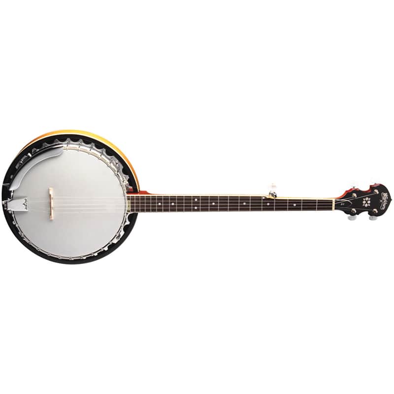 Mint Washburn B9 Americana Series 5-String Resonator Banjo, Gloss Sunburst image 1
