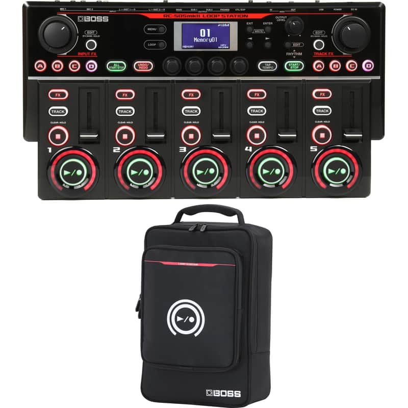 Boss RC-505 Mk2 Loop Station Tabletop Looper and Gig Bag | Reverb