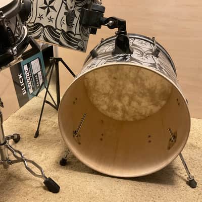 First Act MD7014 drums Evans heads, snare, kick, 1 rack and 1 floor tom image 11