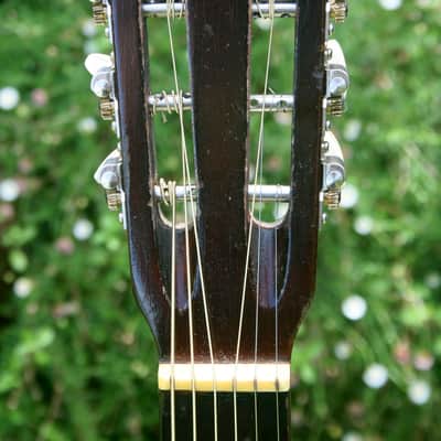 Yamaha Nippon Gakki Dynamic Guitar No.10B Red Label 1961 Maroon+Original Semi Hrad Case image 5