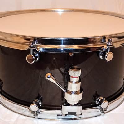 MARTIAL PERCUSSION "TALL BOY" UTILITY PROTOTYPE SNARE DRUM (IVS MODEL) 14X6.5" - WALNUT LACQUER -FREE SHIP TO CUSA! image 5