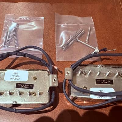 Gibson BurstBucker 2 & 3 Humbucker Pickup Set – Nickel – 2022 – Screws & Springs image 2