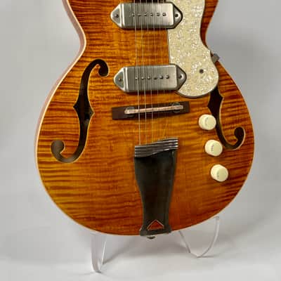 Retrograde Guitars Cambridge Hollow Body 2021 Honey Amber Varnish NEW (Authorized Dealer) image 3