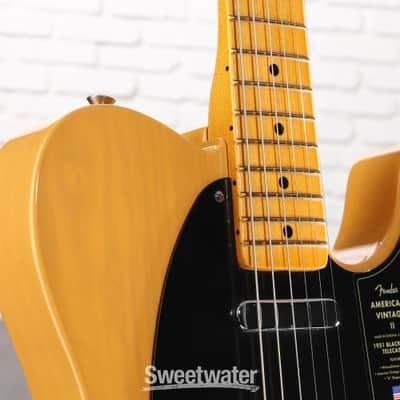 Fender American Vintage II 1951 Telecaster Electric Guitar - Butterscotch Blonde (TeleAV251BBd7) image 6