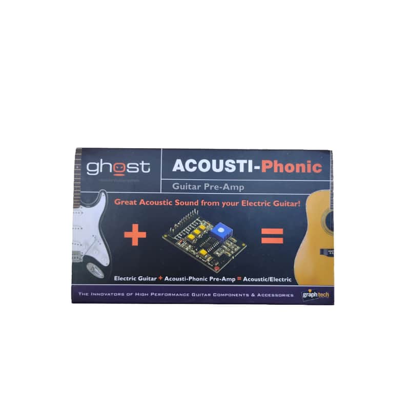 Graph Tech Piezo Electric Acoustic Ghost Acousti-Phonic Preamp Kit for Guitar - Advanced PK-0240-00 image 1