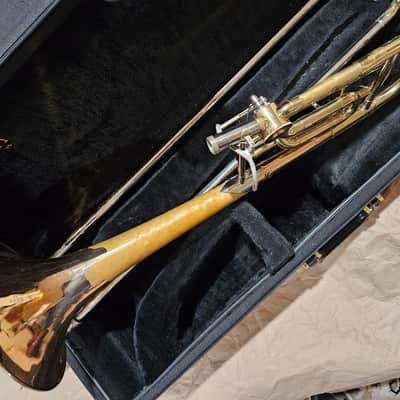 Bach Soloist F-Trigger Trombone With Case, MP, Good Condition image 6