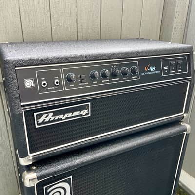 Ampeg V-4B Classic Series (V4BH) 1996 Black - Made in USA - All Tube Bass Amplifier - MINT. image 16