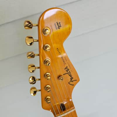 Fender 60th Anniversary '50s Stratocaster 2014 - Desert Sand Nitro Relic image 7