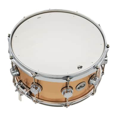 DW Collectors Brushed Bronze 6.5 x 14 Snare image 4