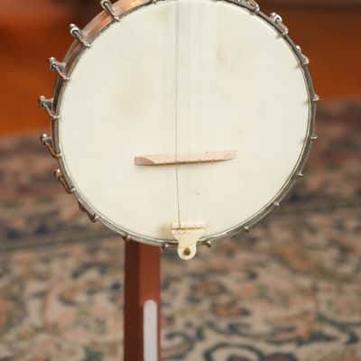 (Used) Vintage c. 1889 S.S. Stewart 5-String Open-Back Pony/A-Scale Banjo #5643 image 5