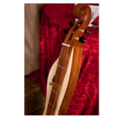 Roosebeck DMCRT4 Mountain Dulcimer 4-String with Cutaway Upper Bout and F-Holes. New with Full Warranty! image 3