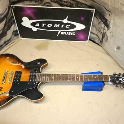 Washburn HB-30 TSK HB30TSK hb30 Semi-Hollow Body Guitar 2010 Tobacco Burst image 1