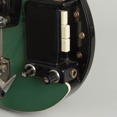 Wandre Soloist Semi-Hollow Body Electric Guitar (1964), period hard shell case. image 13