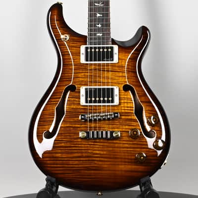 PRS McCarty 594 Hollowbody II w/ 10-Top- Black Gold Wraparound Burst 2025 (0414707) image 1