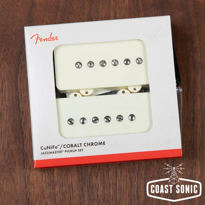 Fender Cunife/Cobalt Chrome Jazzmaster Pickup Set image 1