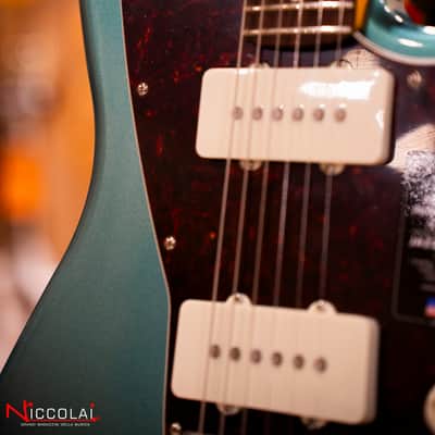 Immagine Fender American Professional Classic Jazzmaster, Rosewood Fingerboard, Faded Sherwood Green Metallic - 10