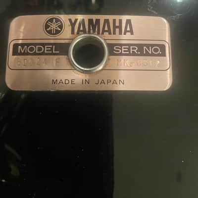 Yamaha 8000 Tour Custom Mid 80’s - Black lacquer image 10