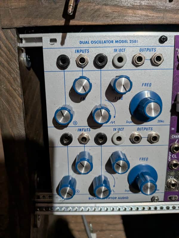 Tiptop Audio Buchla 258T Dual Oscillator 2022 - Present - Silver image 1
