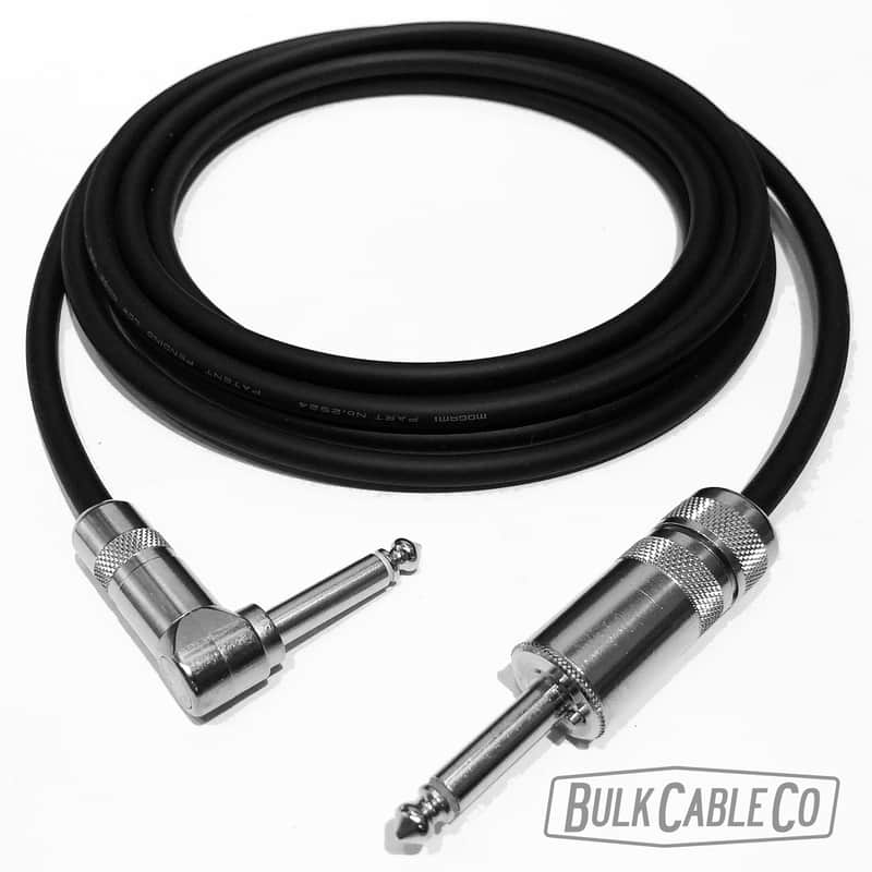 30 FT - Mogami 2524 Guitar Cable - Switchcraft 181 Silent 