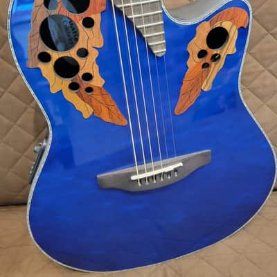 Ovation CE44P-8TQ Exotic Celebrity Elite Plus Selected | Reverb
