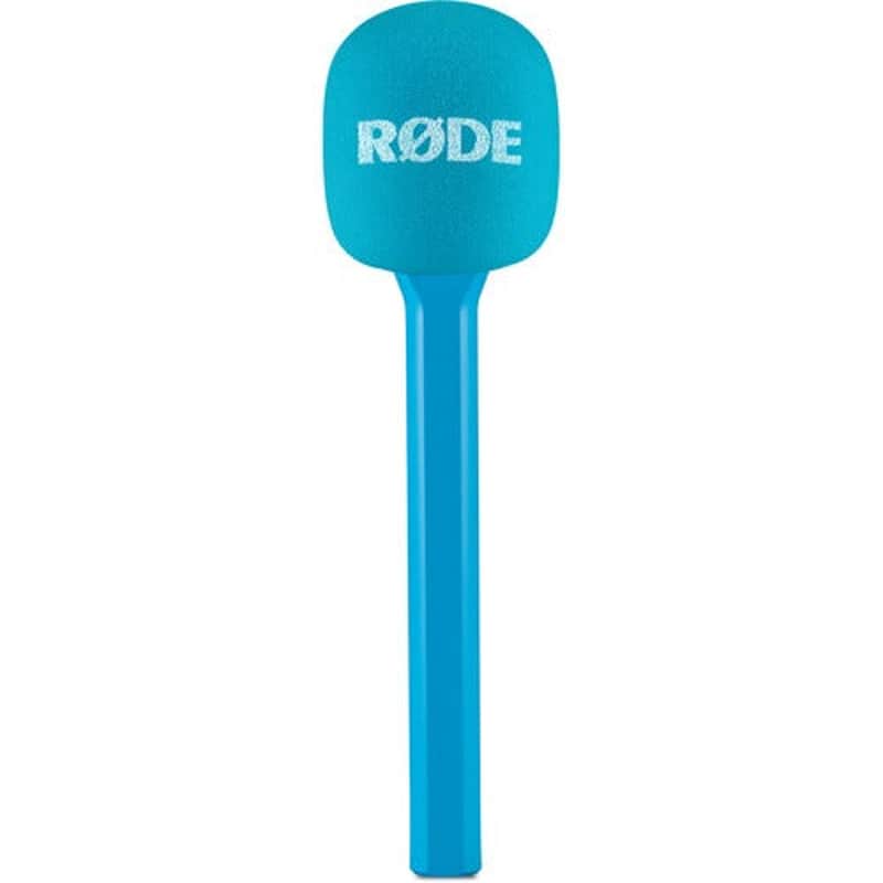 Rode Interview GO - Interview GO Handheld Mic Adapter (Blue) image 1