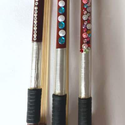 Rozanna's Bling Multi Color Violin Bow - 3/4 image 6