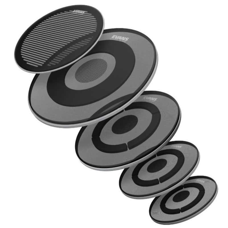 Evans EPPB-DB1-R dB One Reduced Volume Drum Head Rock Pack - 10, 12, 16, 22, 14s image 1