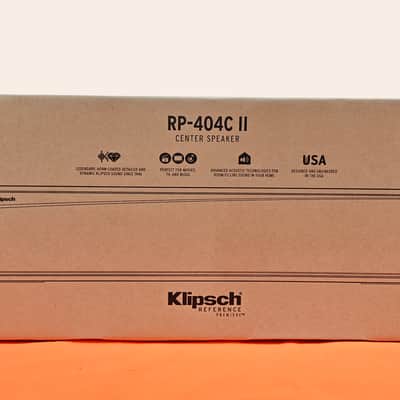 Klipsch RP-404C II Center Speaker Ebony (1 piece) image 3