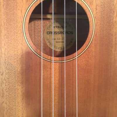 Crossroads Mahogany Body and Neck Tenor Ukulele Model CU-2T-NEW w/Setup image 3