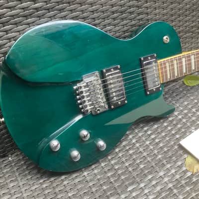 Hyundai Les Paul with Tremolo futuristic model Vintage 80’s floyd rose style Korea ? japan? image 8