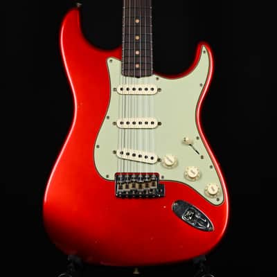 Fender Custom Shop Limited Edition 64 L-Series Stratocaster Journeyman- Aged Candy Apple Red 2026 (L11847) image 1