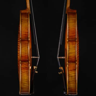 Master Violin Guarneri del Gesu 1743 Cannone Violin Loud&Rich Tone!No.W-060 image 5