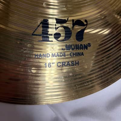 Used 16" 457 Wuhan WU457-CR16 Crash Cymbal - As Is - Local Pickup Only image 6