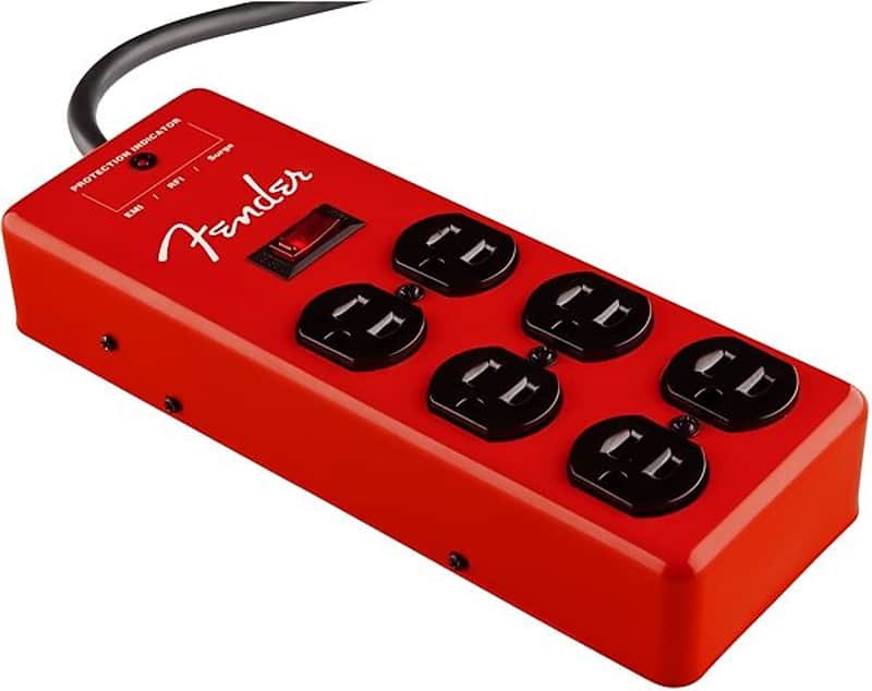 Fender Surge Protector 120V, Red 2016 image 1