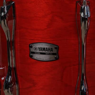 Yamaha Recording Custom Autumn Red Lacquer Drum Set 16x20 8x12 and 13x14 image 5
