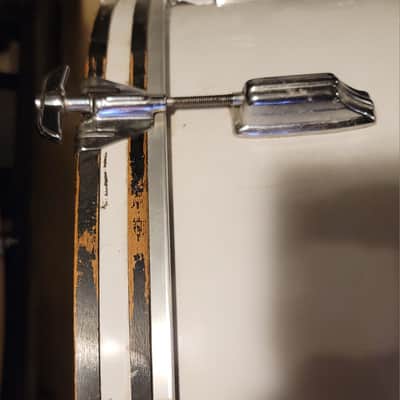 1974 ROGERS 9/72 FULLERTON SWIV-O-MATIC 5 PIECE KIT WHITE image 7