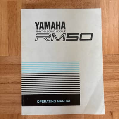Yamaha RM50 Drum Rhythm Sound Module - Tone Generation System With Manual UNIT#1 image 10