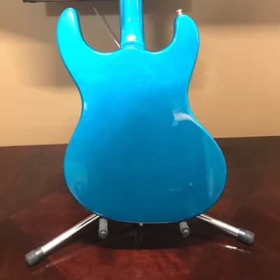 Hallmark Custom 60 Mosrite Clone Candy Blue image 9