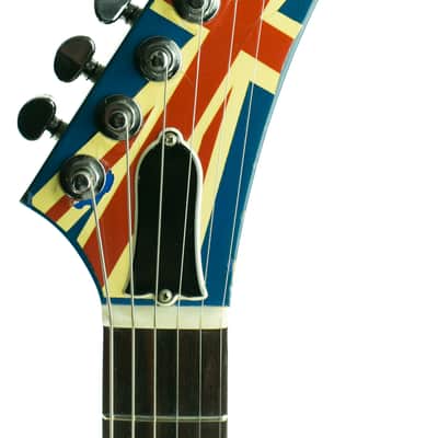 1984 Gibson Designer Series Union Jack Explorer British Flag image 6