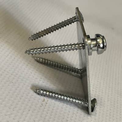 1985 Era Korean Kramer Striker Rhoads Series Chrome Narrow Neckplate image 3
