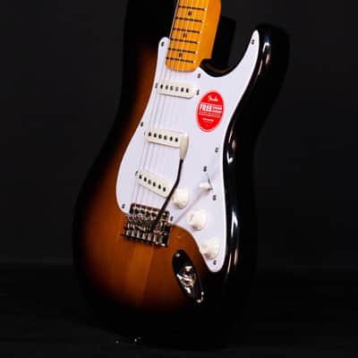 Squier Classic Vibe '50s Stratocaster, Maple FB, 2-Color Sunburst image 2