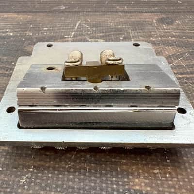 80s Kahler Standard Type Tremolo Bridge Chrome No Logo Made in Japan image 9