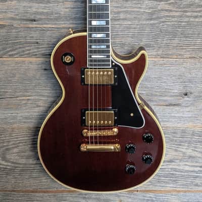 Used Gibson Custom Shop Art Historic '57 Les Paul Custom - Wine Red w/OHSC image 1