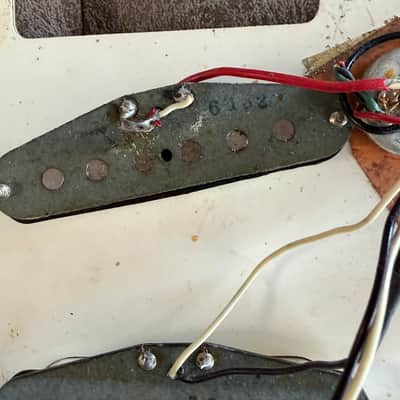 Fender Stratocaster  original 1973 pickup set image 3